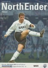 Preston North End v Walsall 18-Aug-2001