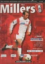 Rotherham United v Walsall 01-Dec-2001