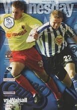 Sheffield Wednesday v Walsall 20-Oct-2001