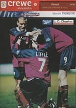 Crewe Alexandra v Walsall 22-Jan-2000
