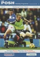 Peterborough United v Walsall 24-Apr-2001