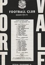 Port Vale v Walsall 26-Dec-1972