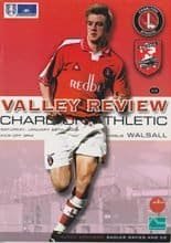 Charlton Athletic v Walsall 26-Jan-2002
