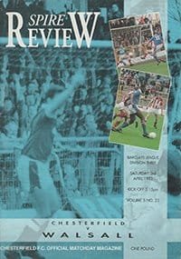 Chesterfield v Walsall 03-Apr-1993