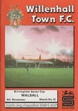 Willenhall Town v Walsall 04-Nov-1985