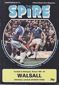 Chesterfield v Walsall 06-Feb-1982