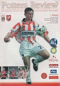 Stoke City v Walsall 07-Feb-2001