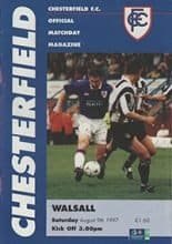 Chesterfield v Walsall 09-Aug-1997