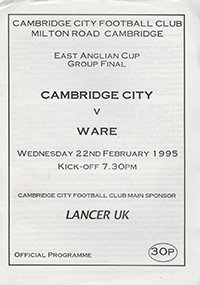 Cambridge City v Ware 22-Feb-1995