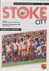 Stoke City v Watford 17-Sep-1983