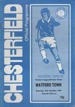 Chesterfield v Watford 21-Oct-1978
