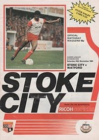 Stoke City v Watford 24-Nov-1984