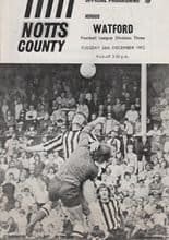 Notts County v Watford 26-Dec-1972