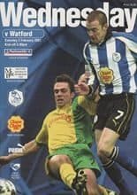 Sheffield Wednesday v Watford 03-Feb-2001