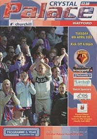 Crystal Palace v Watford 08-Apr-2003