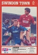 Swindon Town v West Bromwich Albion 22-Dec-1990
