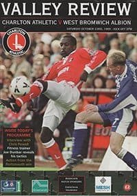Charlton Athletic v West Bromwich Albion 23-Oct-1999