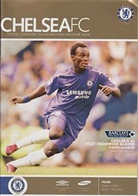 Chelsea v West Bromwich Albion 24-Aug-2005