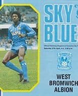 Coventry City v West Bromwich Albion 27-Apr-1985
