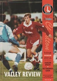 Charlton Athletic v West Bromwich Albion 03-Jan-1994