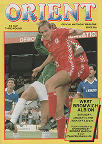 Leyton Orient v West Bromwich Albion 05-Jan-1985