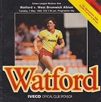Watford v West Bromwich Albion 07-May-1985