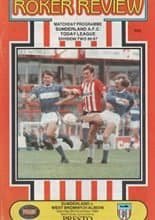 Sunderland v West Bromwich Albion 08-Nov-1986