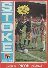 Stoke City v West Bromwich Albion 08-Sep-1982