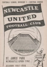 Newcastle United Reserves v West  Bromwich Albion Reserves 28-Dec-1957