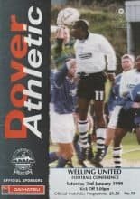 Dover Athletic v Welling United 02-Jan-1999