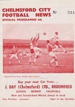 Chelmsford City v Wellington Town 06-Feb-1965