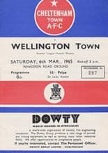 Cheltenham Town v Wellington Town 06-Mar-1965