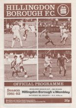 Hillingdon Borough v Wembley  09-Jan-1982