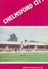 Chelmsford City v Weymouth 20-Jan-1973