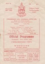 Chelmsford City v Weymouth 22-Apr-1958