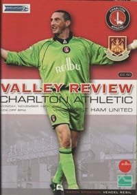 Charlton Athletic v West Ham United 19-Nov-2001