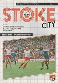 Stoke City v West Ham United 01-Oct-1983
