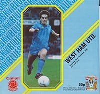 Coventry City v West Ham United 23-Nov-1985