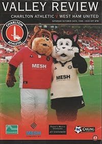 Charlton Athletic v West Ham United 24-Oct-1998