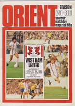 Leyton Orient v West Ham United 26-Jan-1980