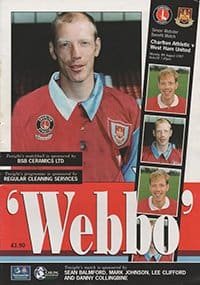 Charlton Athletic v West Ham United 04-Aug-1997