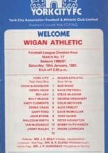 York City v Wigan Athletic 07-Mar-1998