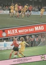 Crewe Alexandra v Wigan Athletic 13-Dec-1980