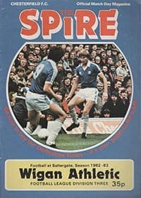 Chesterfield v Wigan Athletic 25-Sep-1982