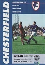 Chesterfield v Wigan Athletic 26-Aug-1997
