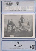 Rochdale v Wigan Athletic 28-Nov-1981