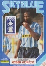Coventry City v Wigan Athletic 05-Jan-1991