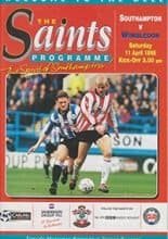 Southampton v Wimbledon 11-Apr-1998