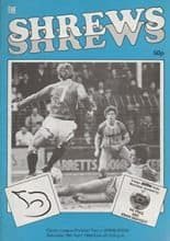 Shrewsbury Town v Wimbledon 19-Apr-1986