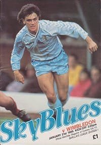 Coventry City v Wimbledon 21-Jan-1989